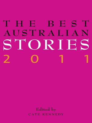 cover image of The Best Australian Stories 2011